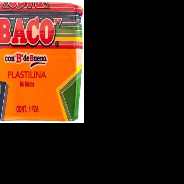 PLASTILINA BACO 180G. NARANJA C.100